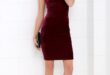 Something Special Wine Red Velvet Dress | Red velvet dress, Velvet .