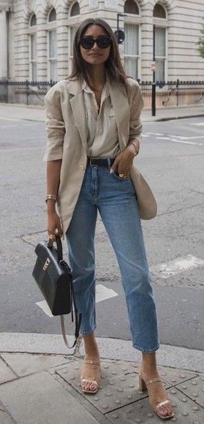 20 Women Spring Outfits for Work - Yeahgotravel | Spring work .