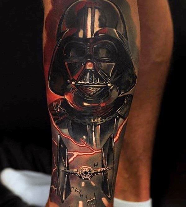 60 Epic Tattoo Designs For Men - Legendary Ink Ideas | Star wars .