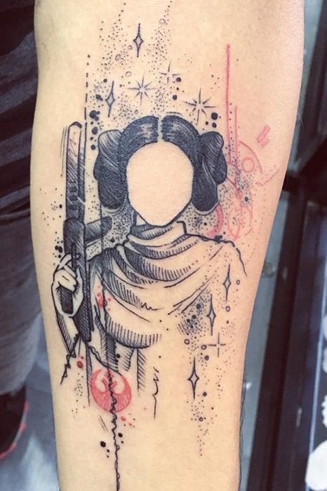 24 Out of this World Star Wars Tattoos #StarWars #tattoos | Star .
