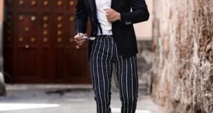 STRIPE PANTS OUTFIT IDEAS | Men fashion casual outfits, Stripe .