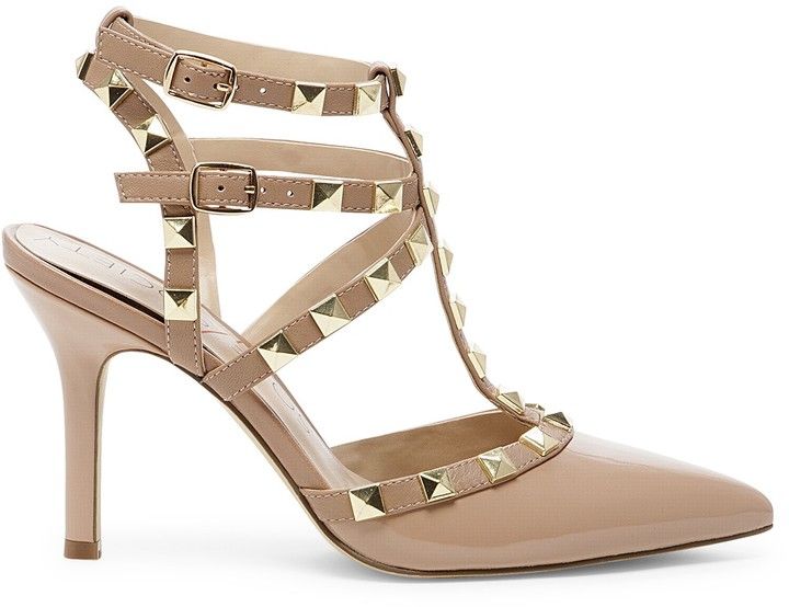 Sole Society Tiia studded t-strap heel | T strap heels, Heels .