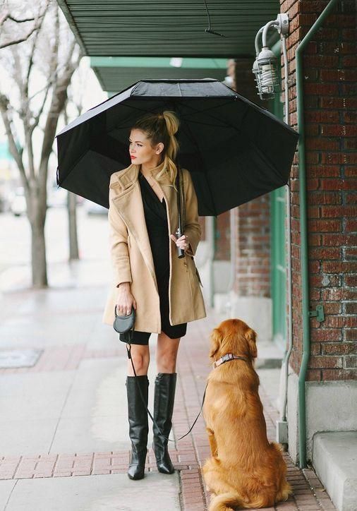 10 Practical Rainy-Day Outfits to Steal From Celebrities This .