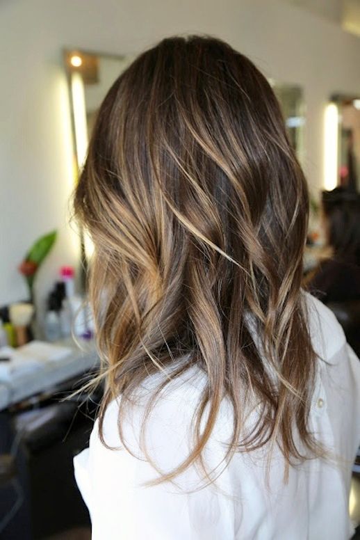 Le Fashion: HAIR INSPIRATION: BROWN HAIR WITH SUBTLE HIGHLIGHTS .