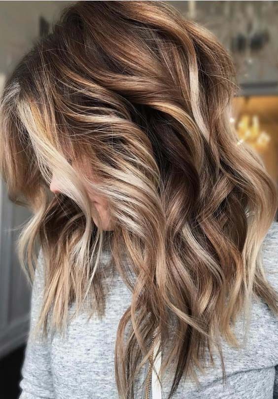 30+ Haircut Inspirations for the New Year | Brunette balayage hair .