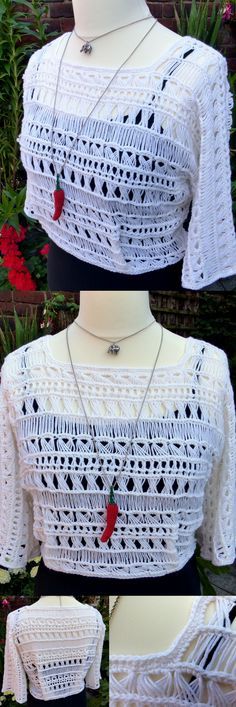 Indian Summer Lace Top | Hairpin lace crochet, Lace sweater .