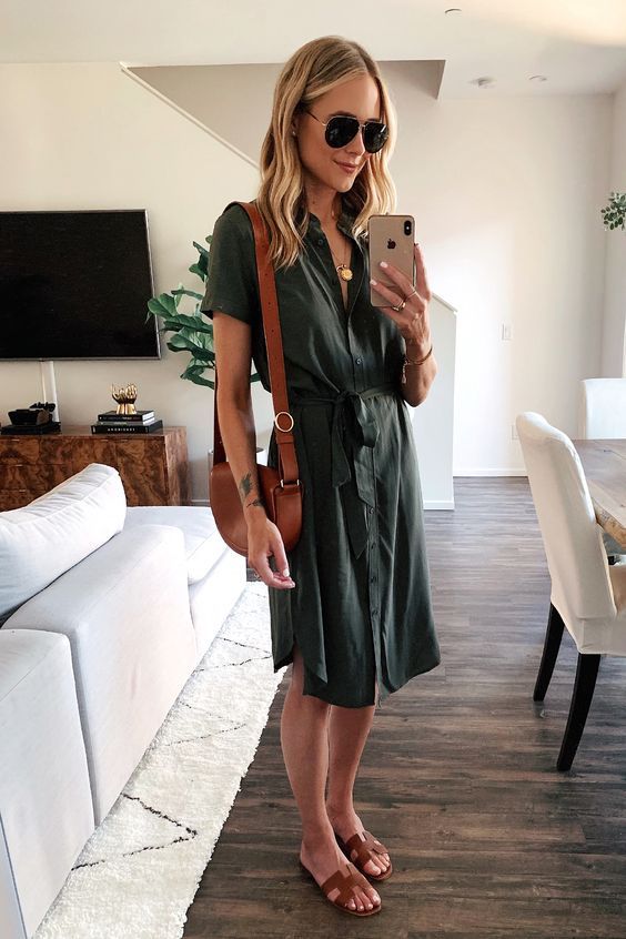 Summer Outfits With
      Shirtdresses