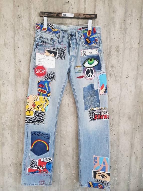 Super Cool DIY Destroyed Denim
      Jeans