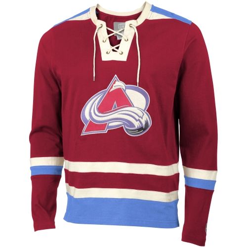 NHL Colorado Avalanche Old Time Hockey Maxfield Lace-Up Long .