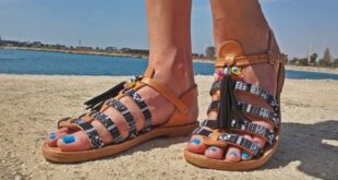 Gladiator Sandals Women Genuine Leather Handmade Sandals - Etsy .