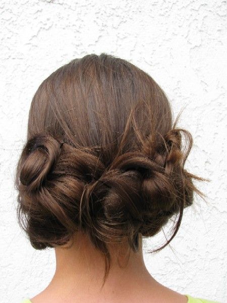 3 Bun Up Do | HairStylesByMommy.com | Long hair styles, Pretty .