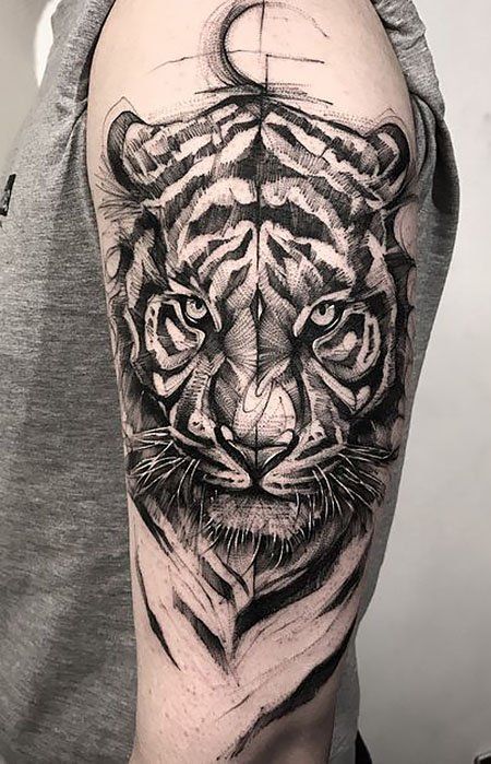 350 Best Tattoo Ideas for Men | Tiger tattoo sleeve, Tiger tattoo .
