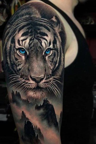 Tiger Tattoos for Men | Mens tiger tattoo, Tiger tattoo sleeve .