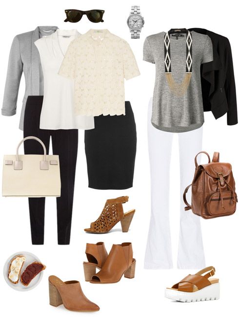 Ensemble: Cream, Black & Cognac | Fashion, Clothes, Fashion capsu