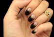 Half moon nails | Moon nails, Trendy nail art, Gold nai