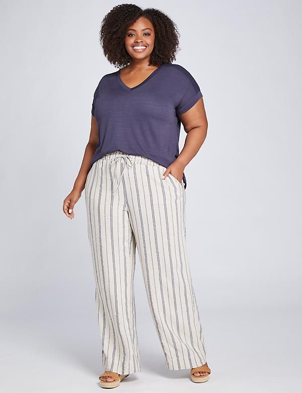Trendy Plus Size Outfits With
   Stripes
