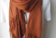 Russet Orange Scarf 2023 2024 Fall Winter Fashion Color Trends .