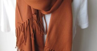 Russet Orange Scarf 2023 2024 Fall Winter Fashion Color Trends .