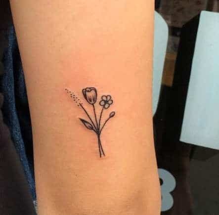 Top 109 Best Tulip Tattoo Ideas - [2021 Inspiration Guide .