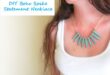 DIY ~ Boho Spike Necklace | Spike necklace, Boho diy, Accessories .