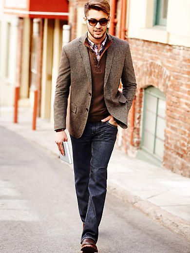 Stylist Tip for Men: How to Wear a Sport Coat | Sport coat outfit .