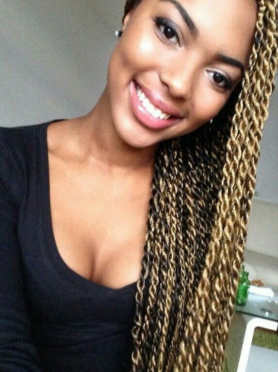 Braids & Twists on Pinterest | Box Braids, Senegalese Twists .