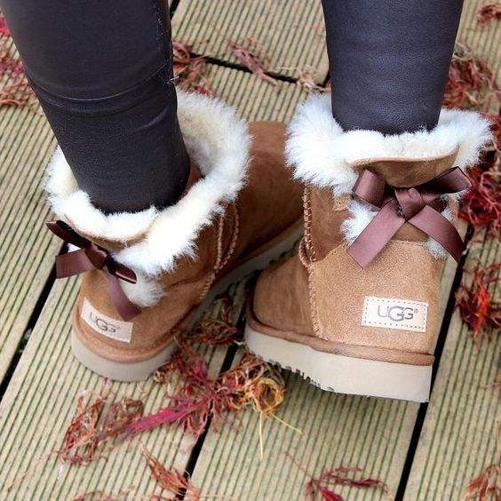 Trending: Ugg Bailey Bow Boots | Ugg boots, Ugg boots outfit, Ug