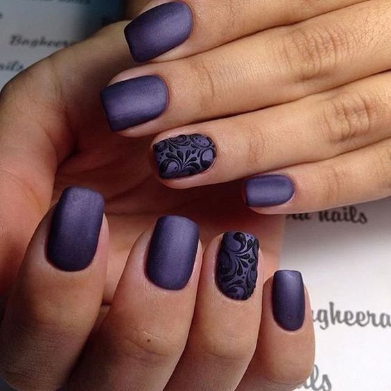 Ultra-Violet Manicure Ideas 