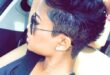 Undercut Hairstyles for African American Women | Short hair styles .