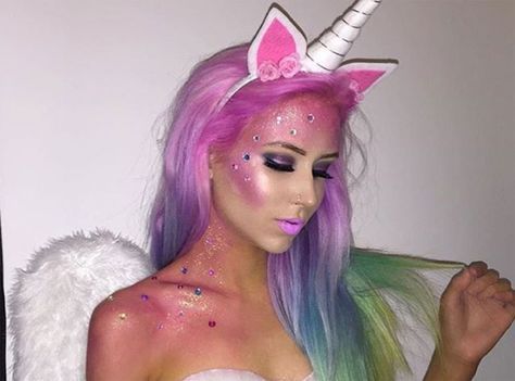 This Easy Unicorn Halloween Costume Is Blowing Up On Pinterest in .