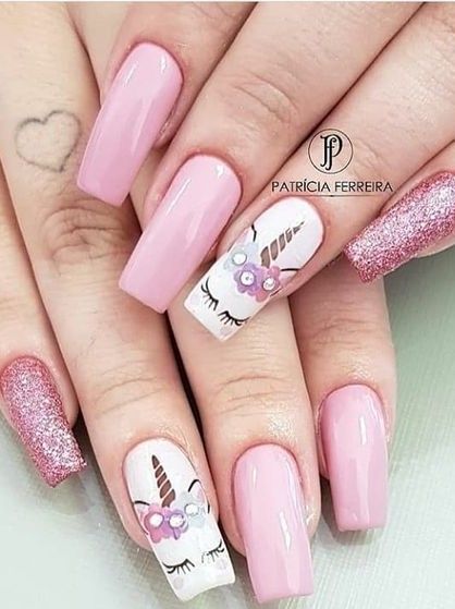 Unicorn Nail Designs Ideas