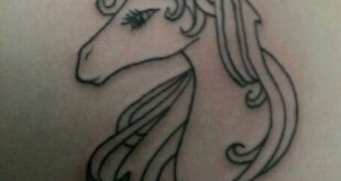 Unicorn tattoo | Unicorn tattoos, Unicorn tattoo designs, Girly .