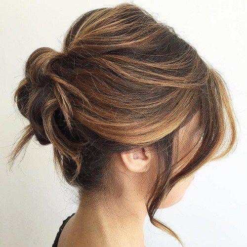 Updo For Short Hair Ideas