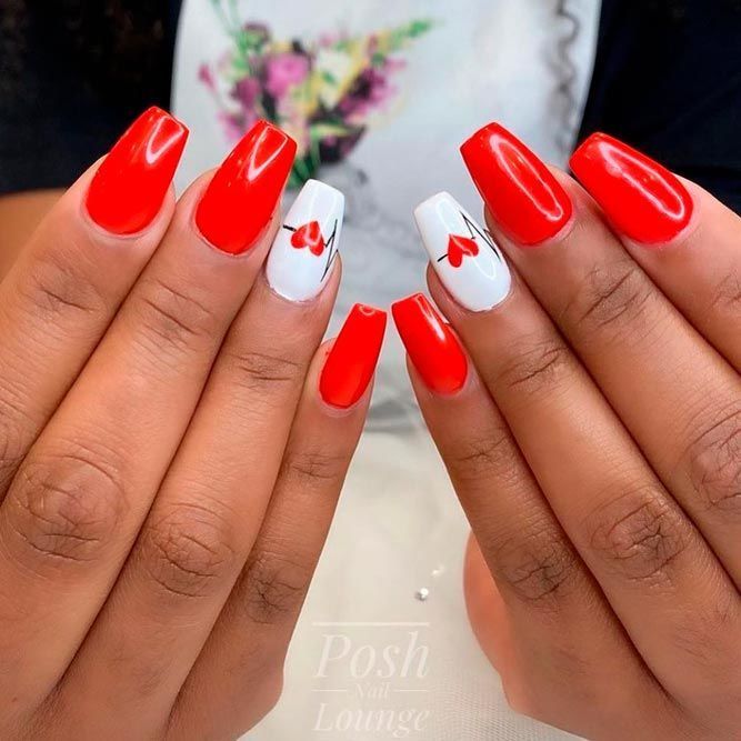 40 Valentines Day Nails To Try in 2023 | Valentines nails, Nail .