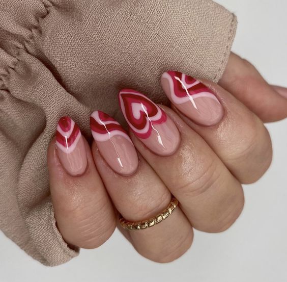 The Best Valentine's Day Nails on Pinterest - living after midnite .