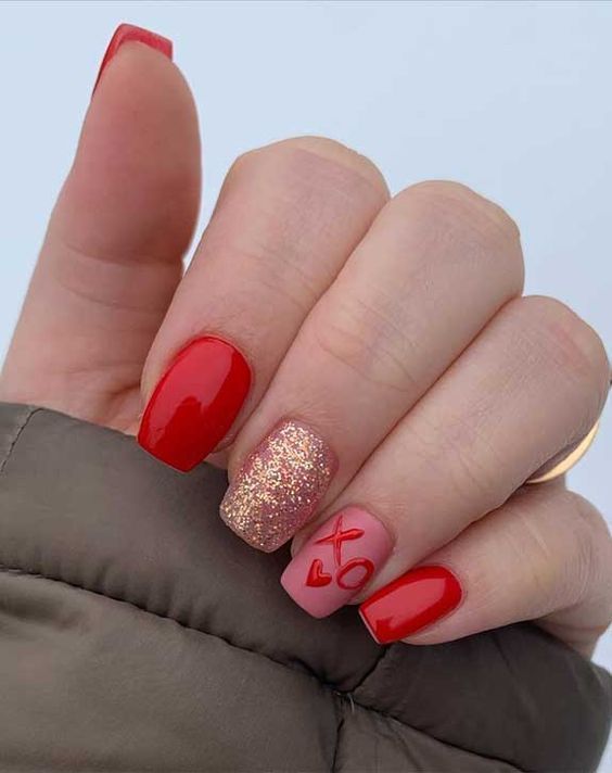 50+ Trendy Valentine's Day Nails For 2023 | Chasing Daisies | Nail .