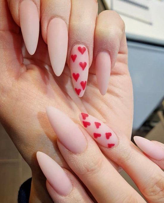The Best Valentine's Day Nails on Pinterest - living after midnite .