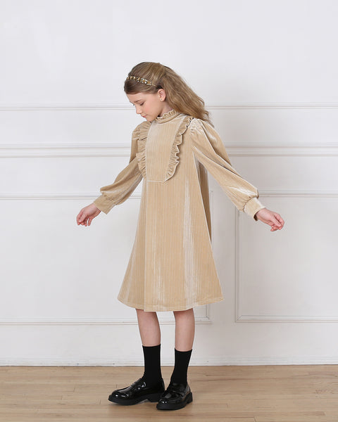 Lena dress (garnet velvet) – Aisabo
