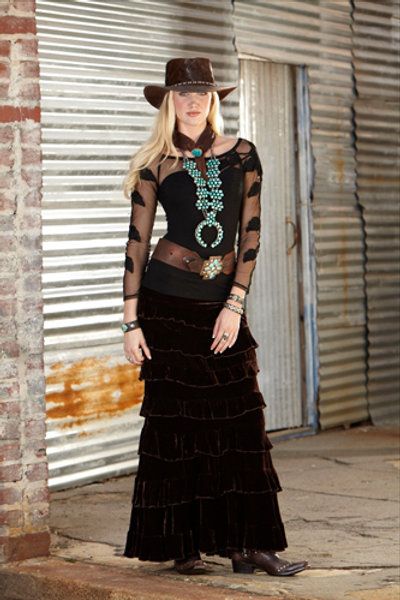 Velvet Princess Skirt | marrikanakk | Western chic fashion .