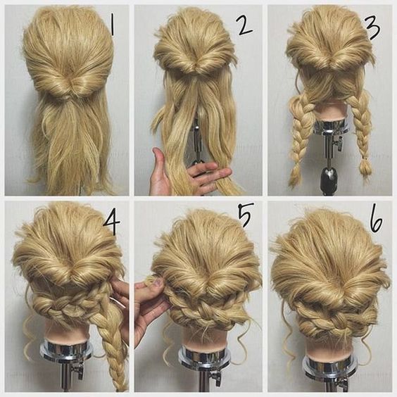 33 Braided Hairstyles For A Whole Month | Victorian hairstyles .