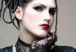 Goth hair style - love it | Goth hair, Gothic beauty, Beau