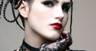 Goth hair style - love it | Goth hair, Gothic beauty, Beau