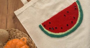 Handmade Embroidered Tote Bag Eco-friendly Punch Needle - Etsy in .