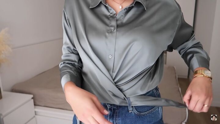 Silk Shirt Outfit Ideas: 7 Ways to Style, Tuck & Tie Your Button .