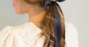 Gal Meets Glam: 3 Ways To Wear A Bow | Bow hairstyle, Model hair .