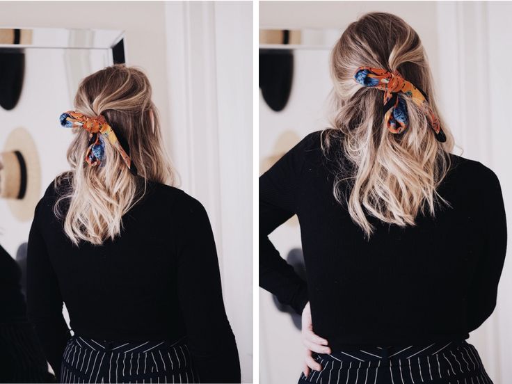 22 Ways to Wear a Scarf in Your Hair - The Vic Version | Scarf .