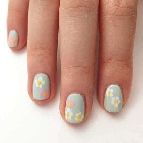 Your Top Pins of the Week: Easy Hair Ideas and Pastel Nail Art .