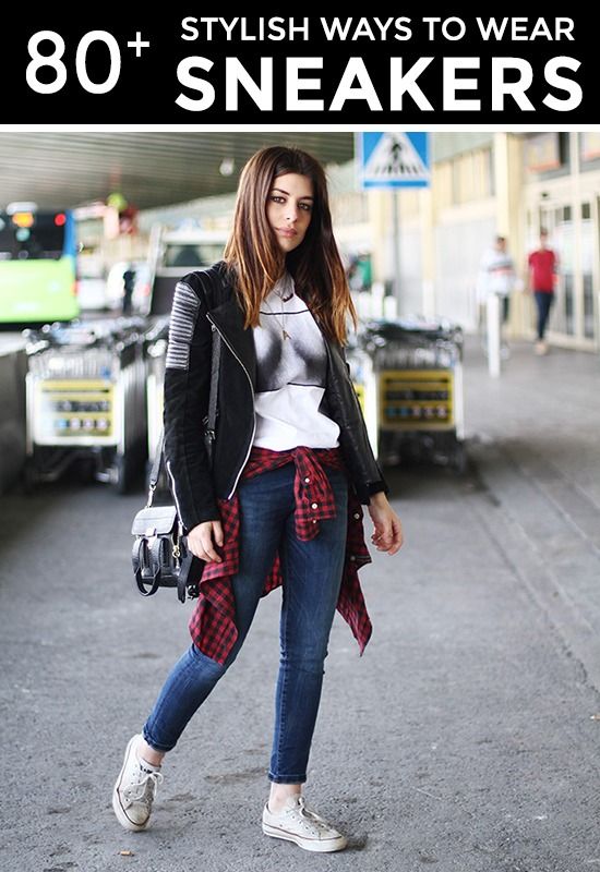 Stylish Ways To Wear Sneakers