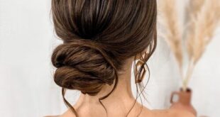 Wedding hair up, Hair updos, Bun hairstyl