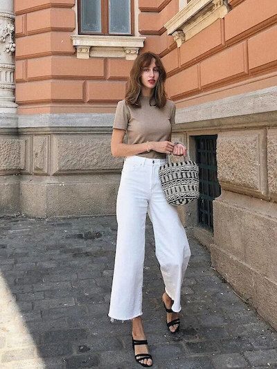 70+ trendy white pants outfit ideas for summer to copy directly .